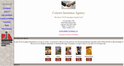 Desktop Screenshot of conyersinsurance.com